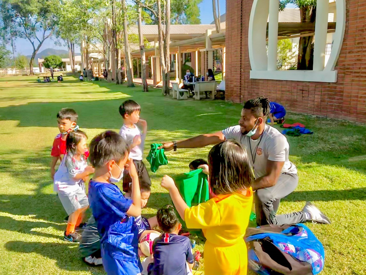 PLFA Football Training Session