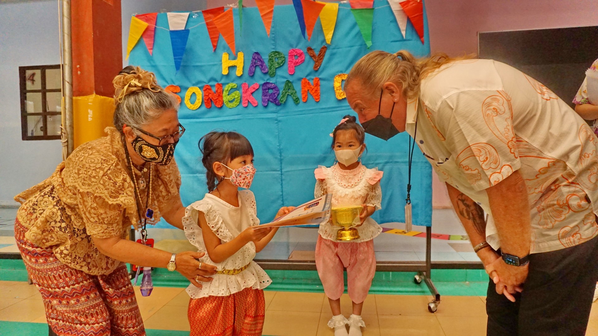 Awarding Ceremony – Songkran Coloring Contest