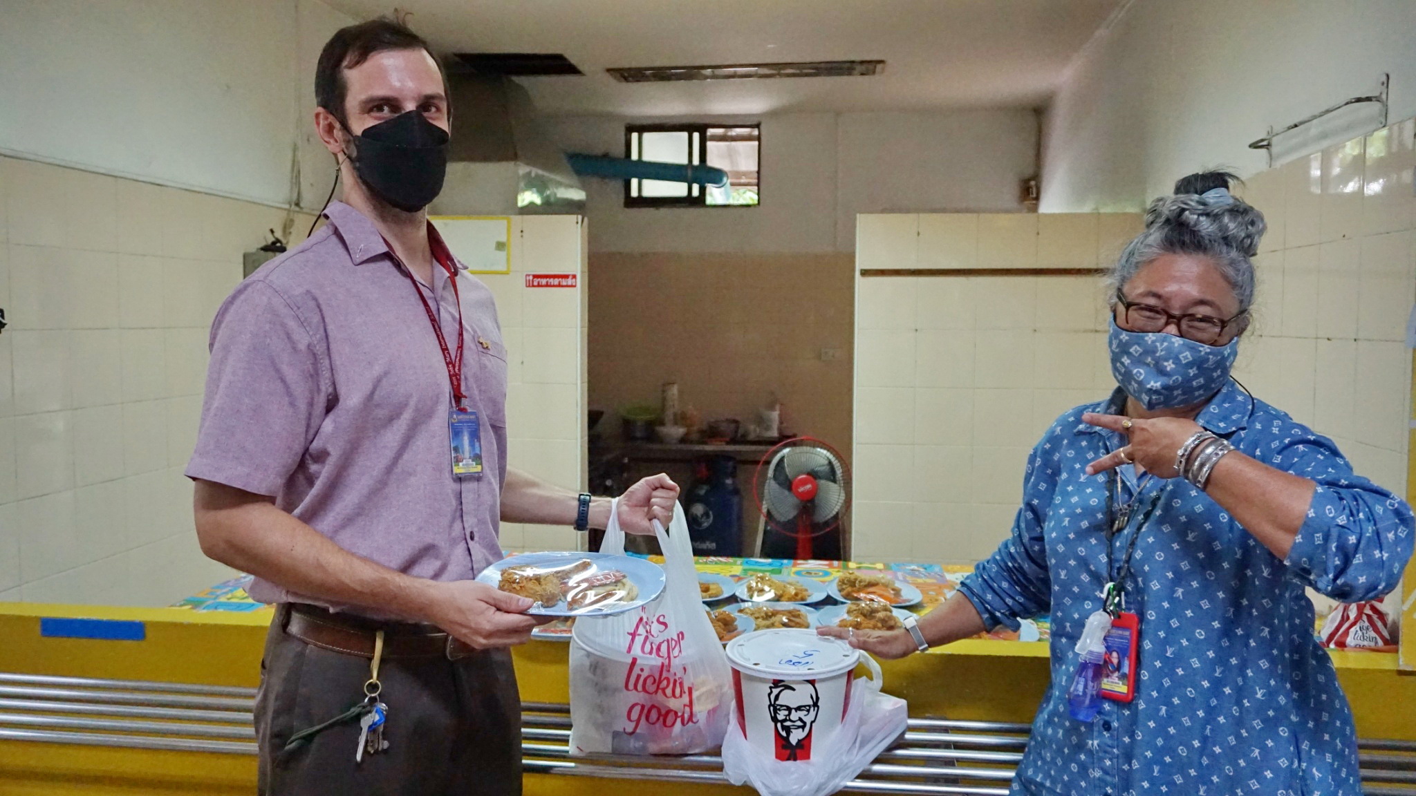 Free KFC meals at Elementary