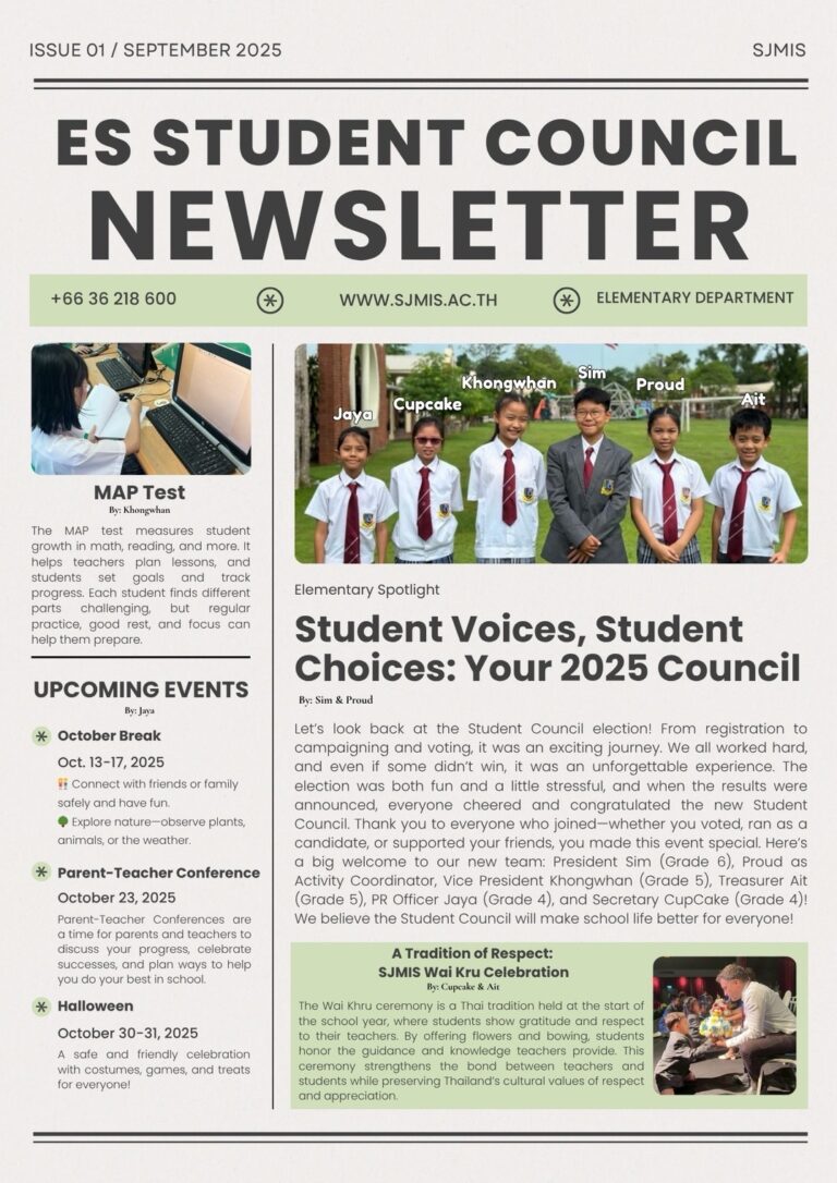 ✨📢 Hot Off the Press: Our Elementary Student Council Newsletter! 📢✨